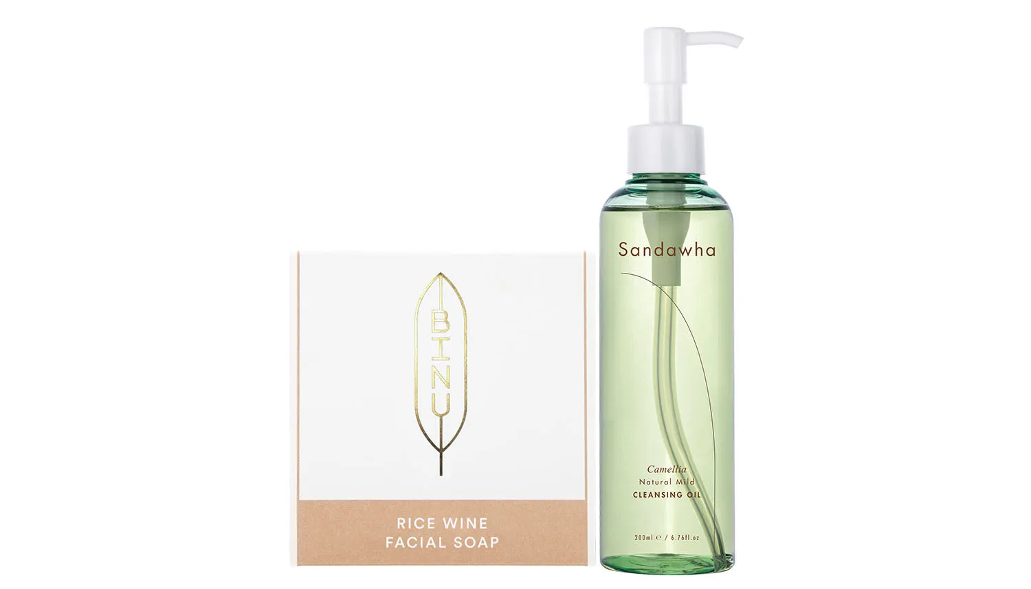 Double Cleansing Set – Mit Rice Wine Facial Soap Double Cleansing Set – Mit Rice Wine Facial Soap