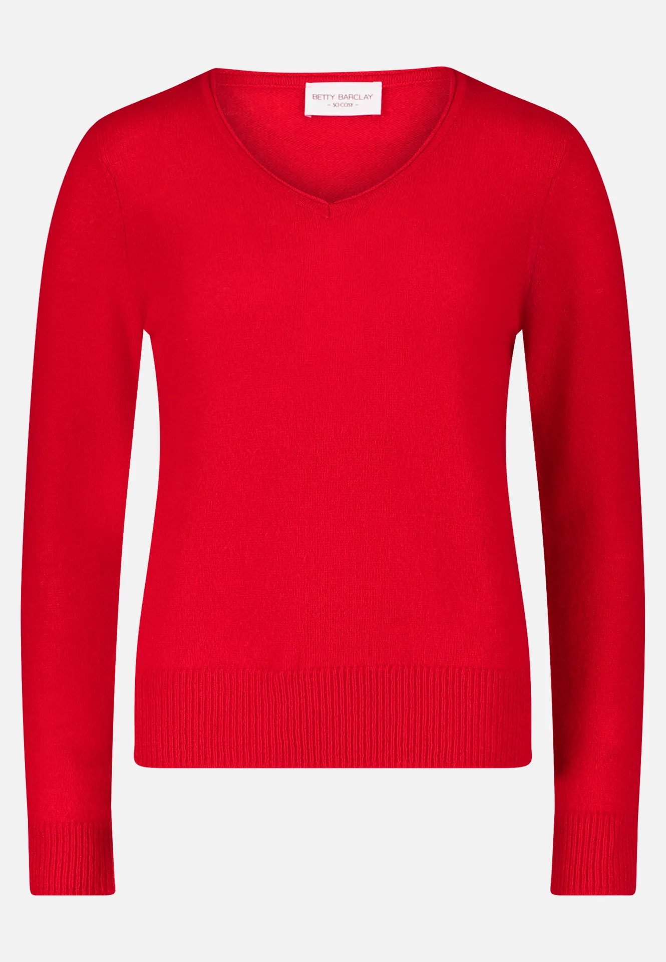 Kaschmir-Pullover mit V-Ausschnitt – Bild 3