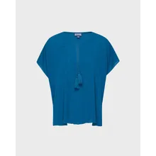 Vilebrequin - Solid Hemd Aus Viskose Für Damen - Hemd - Fritz - Blau - Größe S Vilebrequin - Solid Hemd Aus Viskose Für Damen - Hemd - Fritz - Blau - Größe S