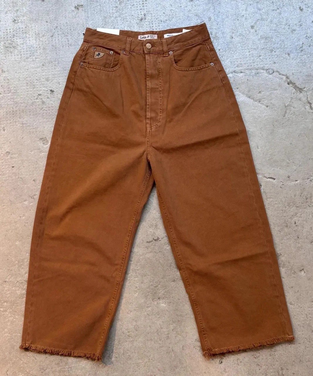 LOIS JEANS - LOIS Braune highwaisted Jeans - Größe 27 - multi LOIS JEANS - LOIS Braune highwaisted Jeans - Größe 27 - multi