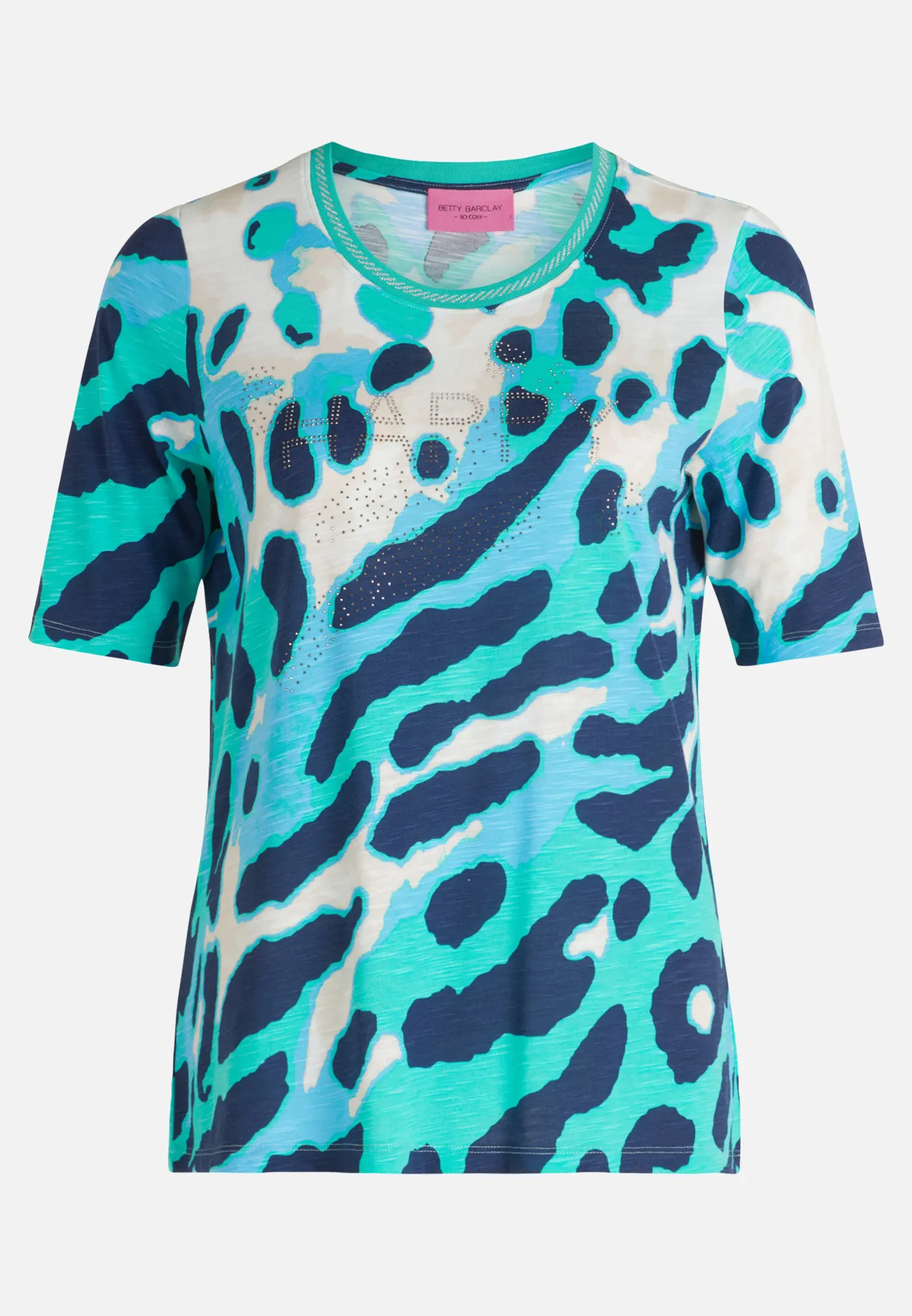 Basic Shirt mit Print – Bild 3