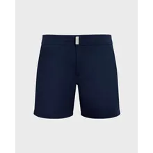 Vilebrequin - Solid Stretch-badeshorts Mit Flachem Bund Für Herren - Bademode - Merise - Blau - Größe XL Vilebrequin - Solid Stretch-badeshorts Mit Flachem Bund Für Herren - Bademode - Merise - Blau - Größe XL
