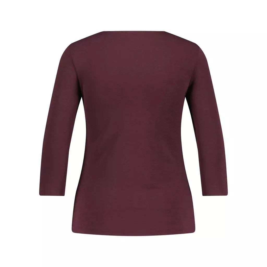 Kimmich Trikot - Shirt aus Jersey mit 3/4-Ärmel - Größe XL - pink – Bild 3