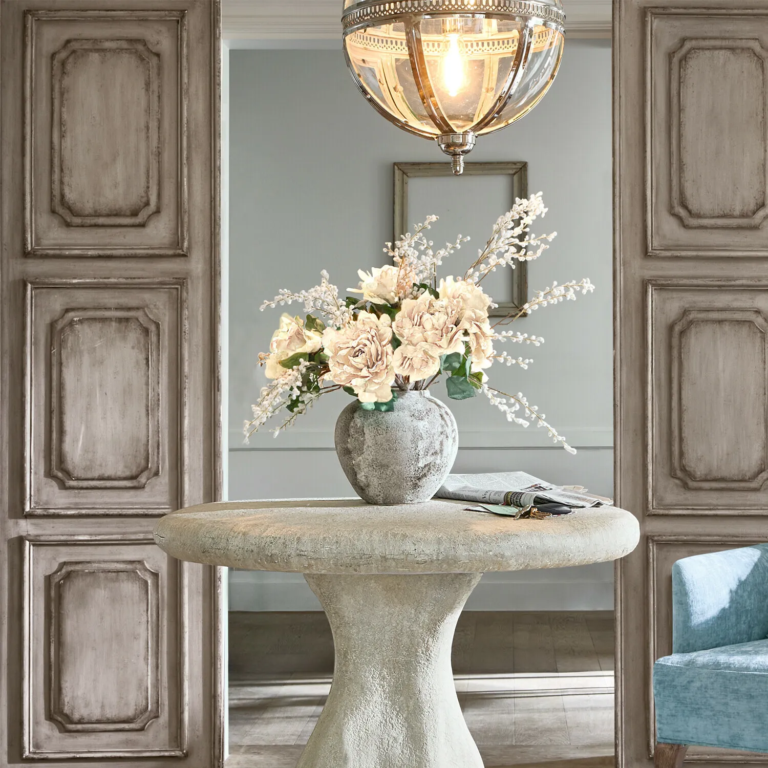 Vase 2er Set Ciel d'Opale – Bild 2