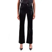 Paige - Flared Black Pants With Smooth Finish - Größe 28 - schwarz Paige - Flared Black Pants With Smooth Finish - Größe 28 - schwarz