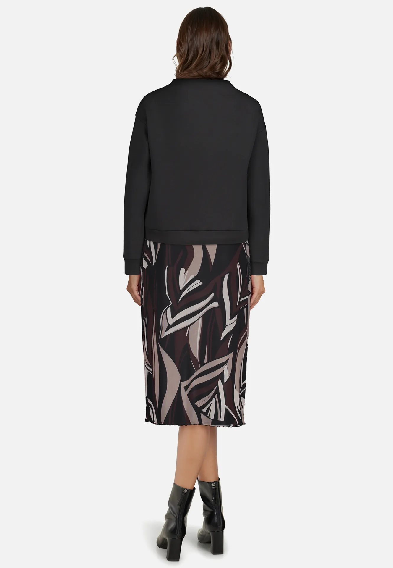 Midirock mit Gummizug Midirock mit Gummizug