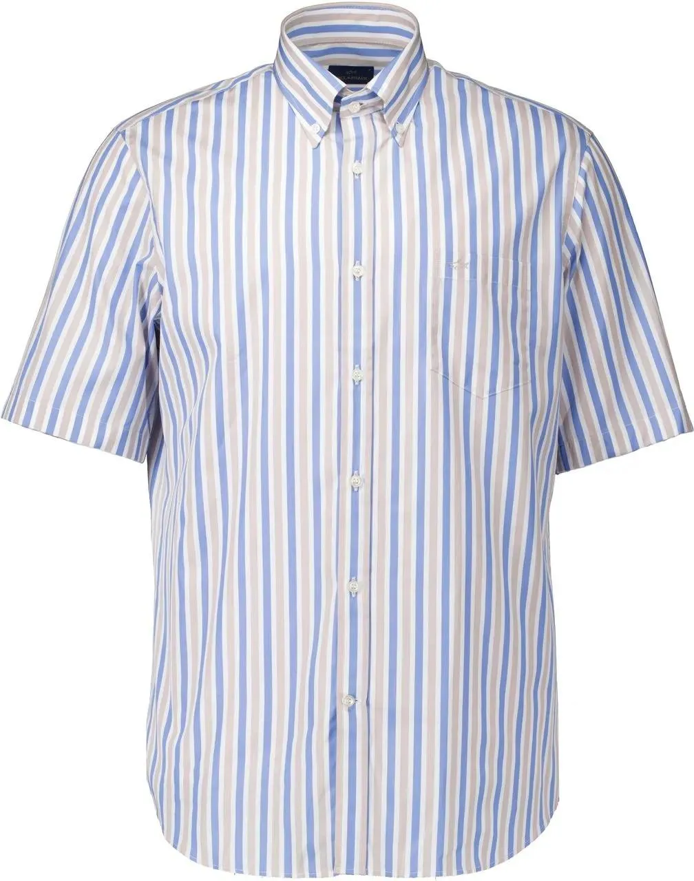 Paul & Shark - Paul & Shark Korte Mouw Overhemden Beige 25413041 - Größe 46 - beige Paul & Shark - Paul & Shark Korte Mouw Overhemden Beige 25413041 - Größe 46 - beige