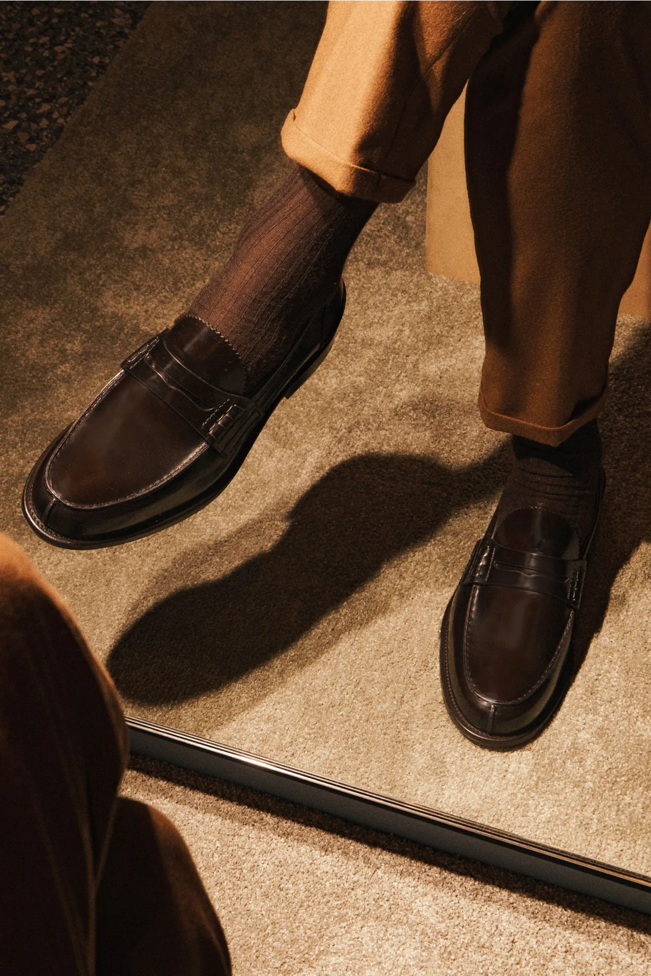 PT Torino - Herren - Woll-Jogpants 'The Rebel' braun – Bild 3