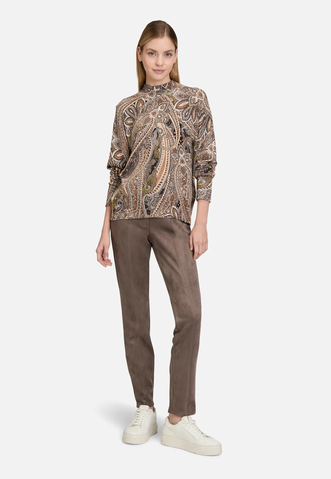 Feinstrickpullover mit Stehkragen – Bild 2