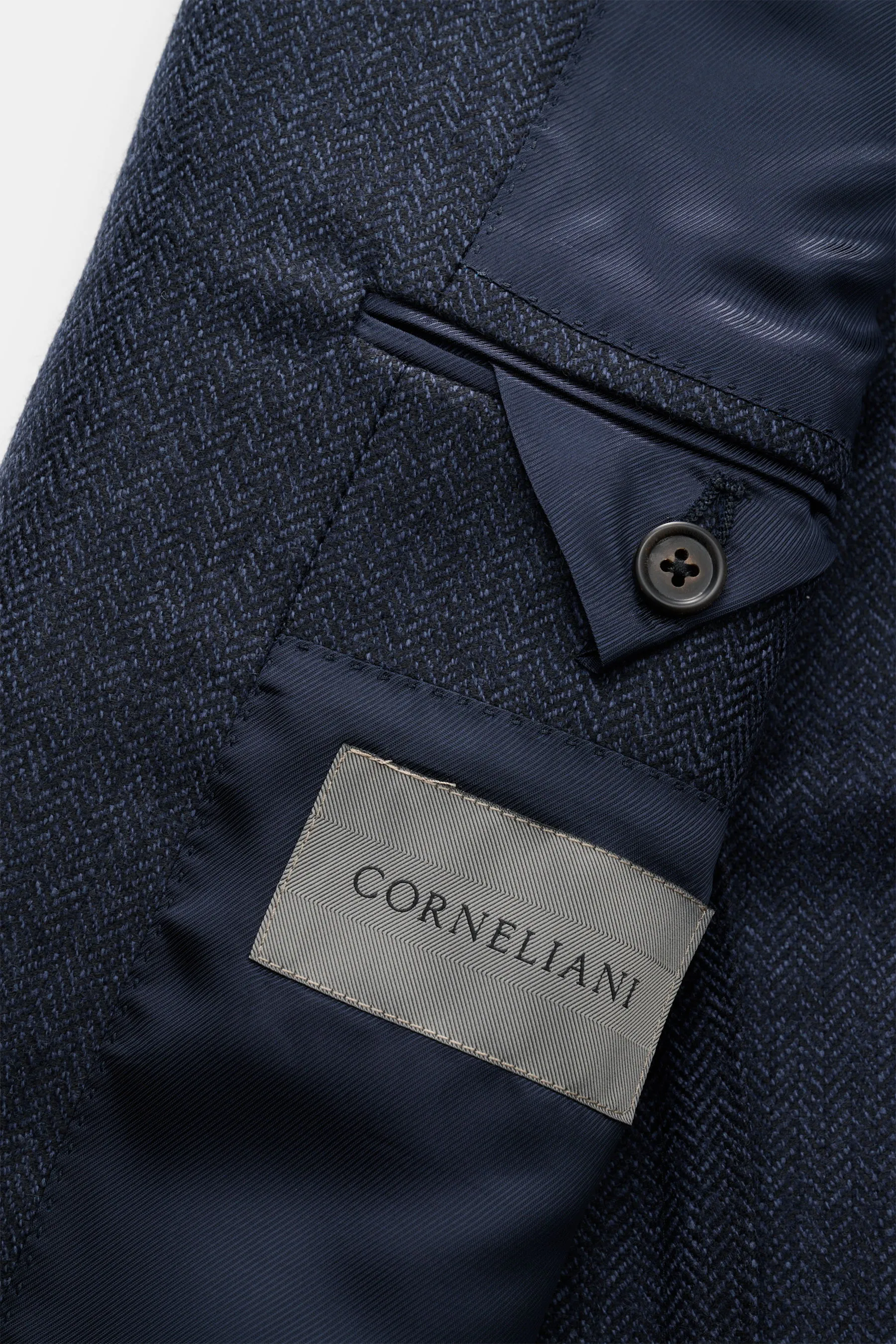 Corneliani - Herren - Sakko dark navy meliert – Bild 4