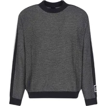 Armani Exchange - Armani Exchange Truien Grijs 6dzm2x Zm4mz - Größe M - grau Armani Exchange - Armani Exchange Truien Grijs 6dzm2x Zm4mz - Größe M - grau