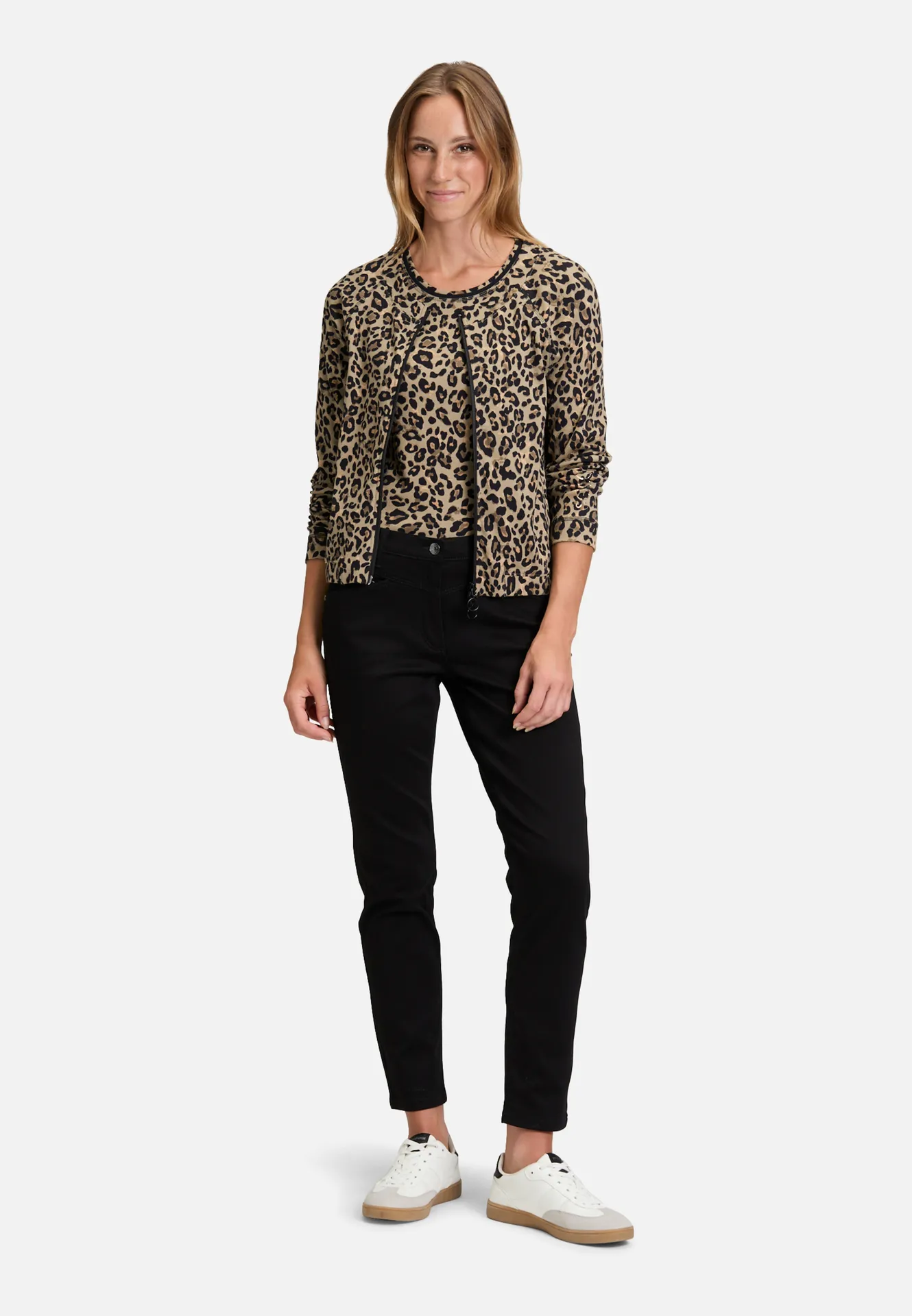 Shirtjacke mit Rippenstruktur – Bild 2