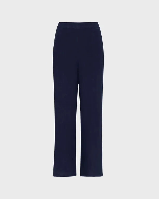 Vilebrequin - Solid Komfort-hose Aus Leinen Für Damen - Hose - Louizon - Blau - Größe L Vilebrequin - Solid Komfort-hose Aus Leinen Für Damen - Hose - Louizon - Blau - Größe L