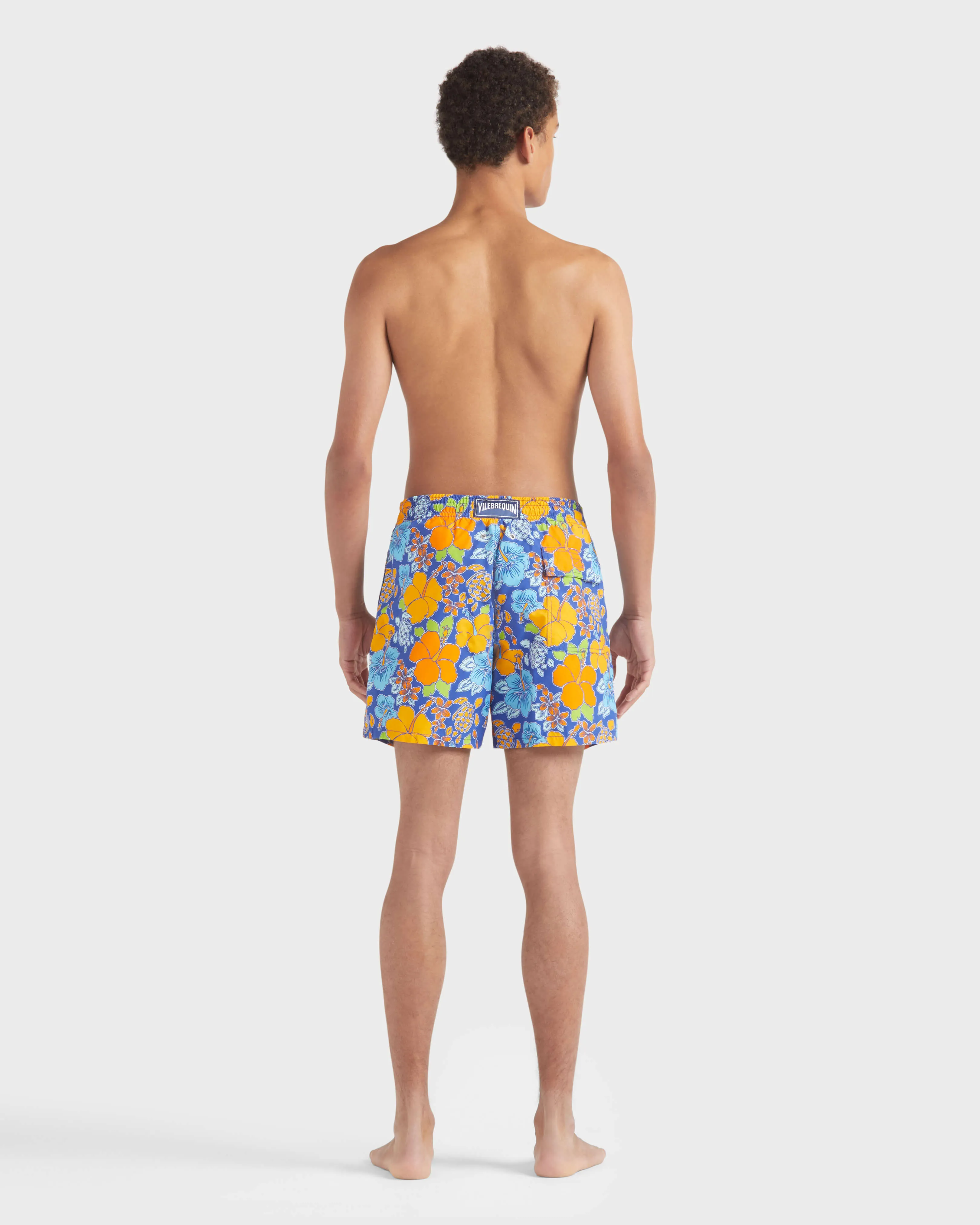 Vilebrequin - Tropical Turtle Badeshorts Für Herren - Bademode - Moorea - Blau - Größe XL – Bild 4
