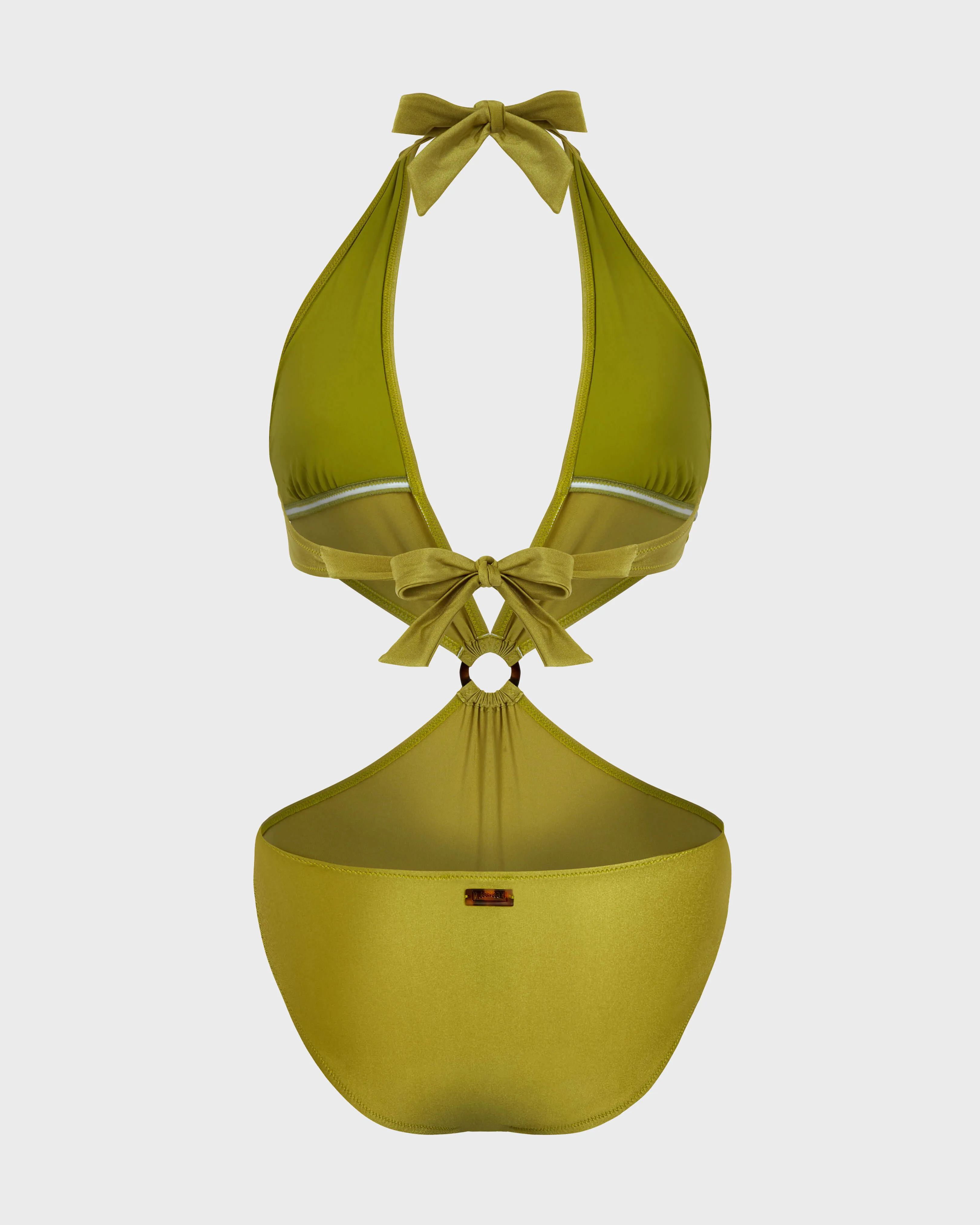 Vilebrequin - Shiny Solid Stretch Trikini Für Damen - Bademode - Fresh - Grün - Größe L – Bild 2