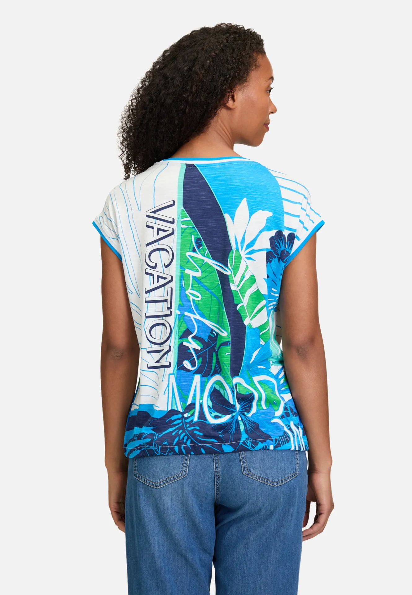 Printshirt mit Tunnelzug Printshirt mit Tunnelzug