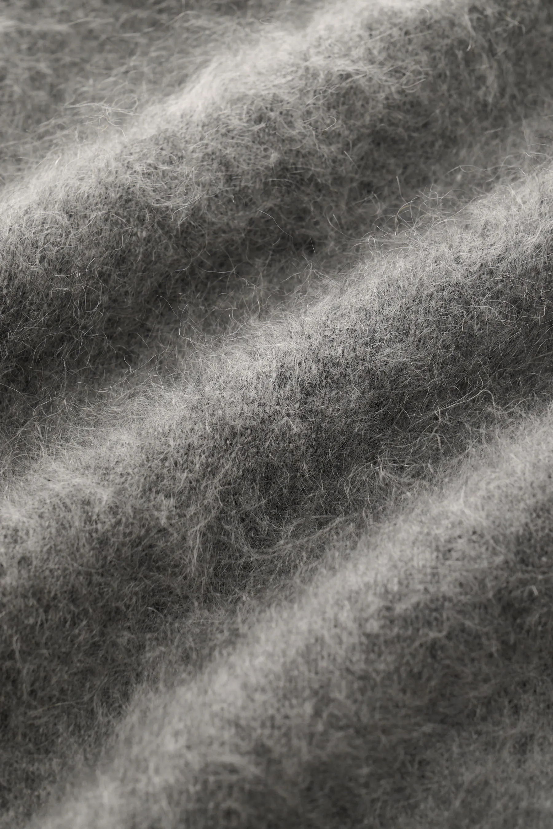 Soft Goat - Herren - Cashmere Rundhalspullover grau meliert – Bild 3