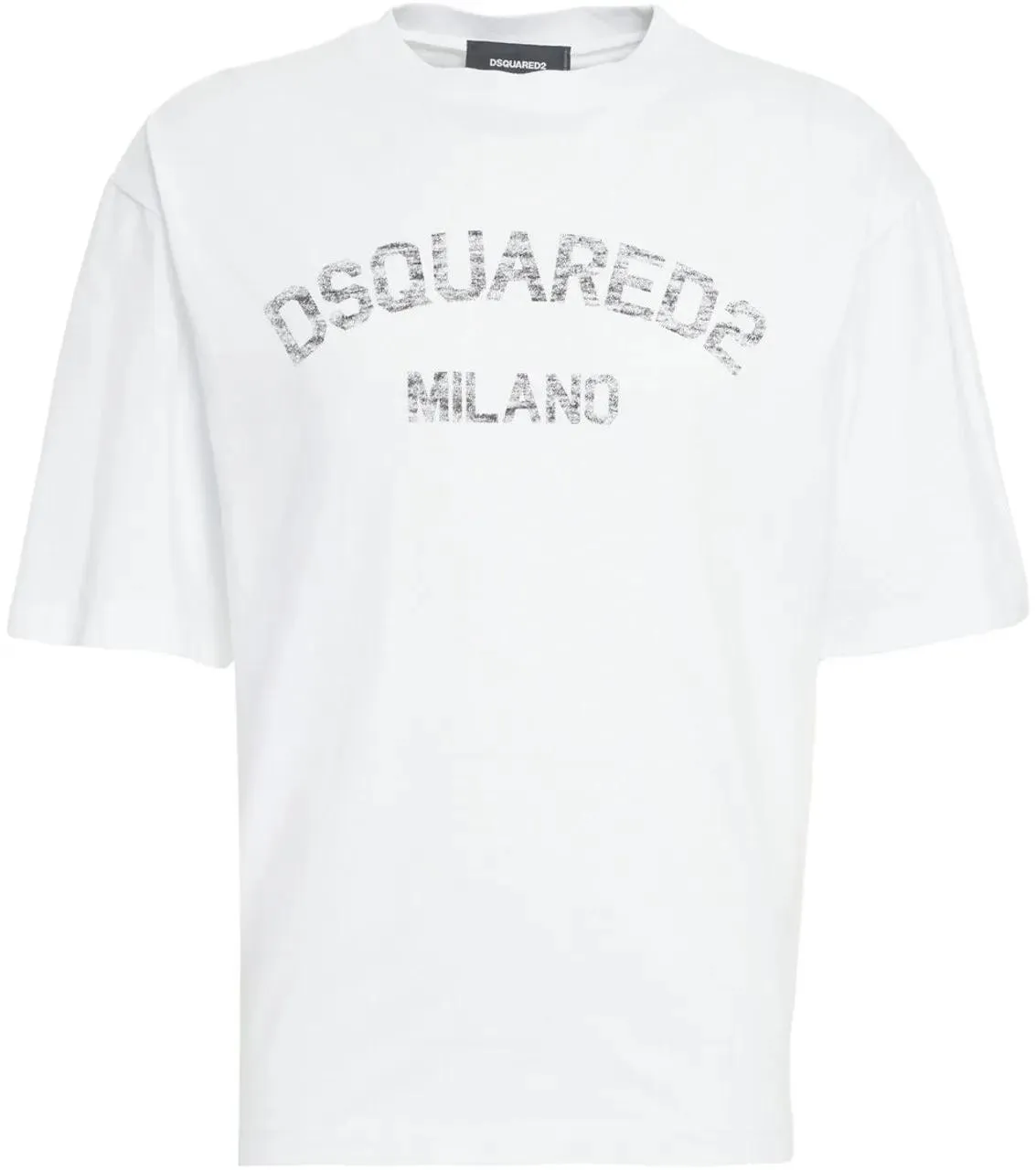 Dsquared2 - T-shirt with logo print - Größe L - weiß Dsquared2 - T-shirt with logo print - Größe L - weiß