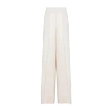 Akris - Greige Silk Fellia Chiffon Pants - Größe 40 - beige Akris - Greige Silk Fellia Chiffon Pants - Größe 40 - beige