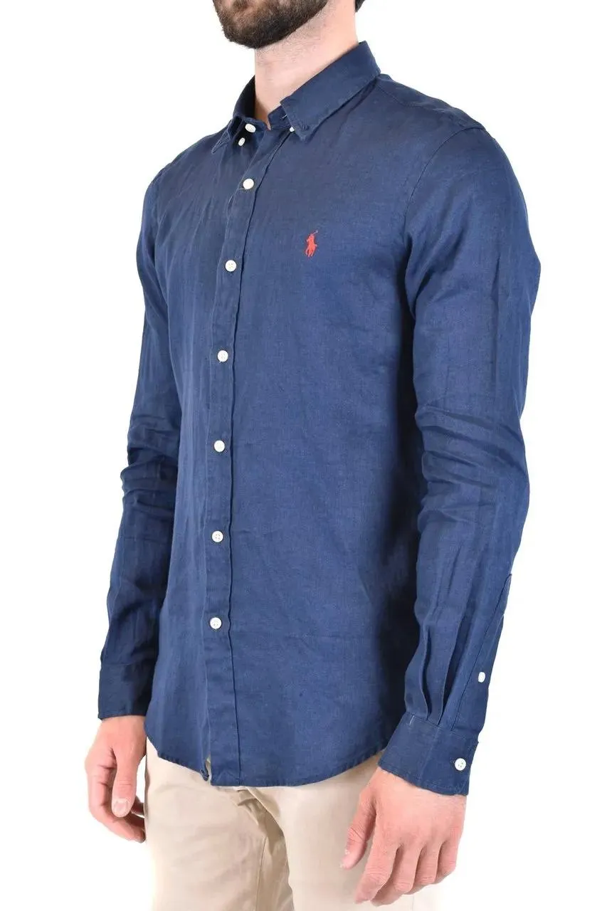 Polo Ralph Lauren - Breathable Linen Sport Shirt - Größe S - bunt – Bild 3