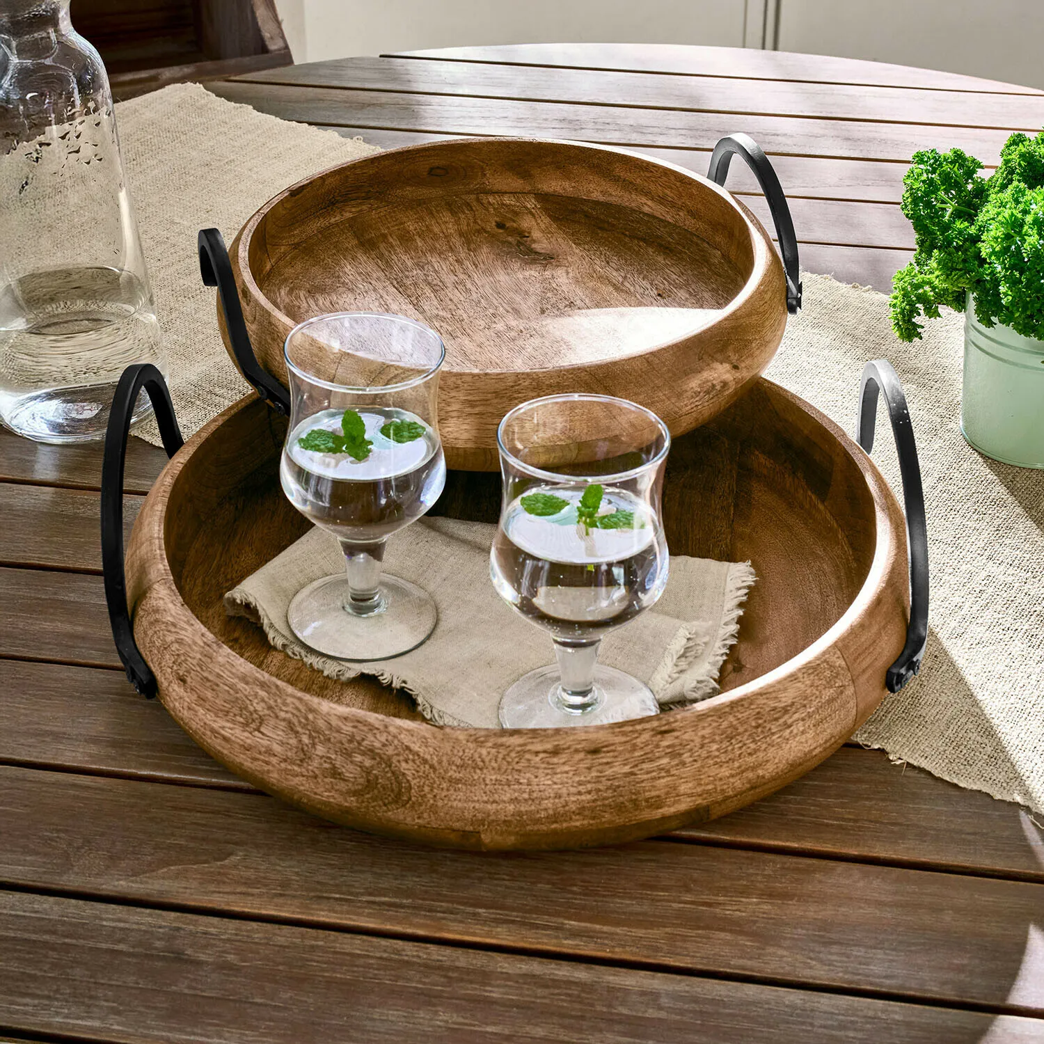 Tablett 2er Set Arémont – Bild 2