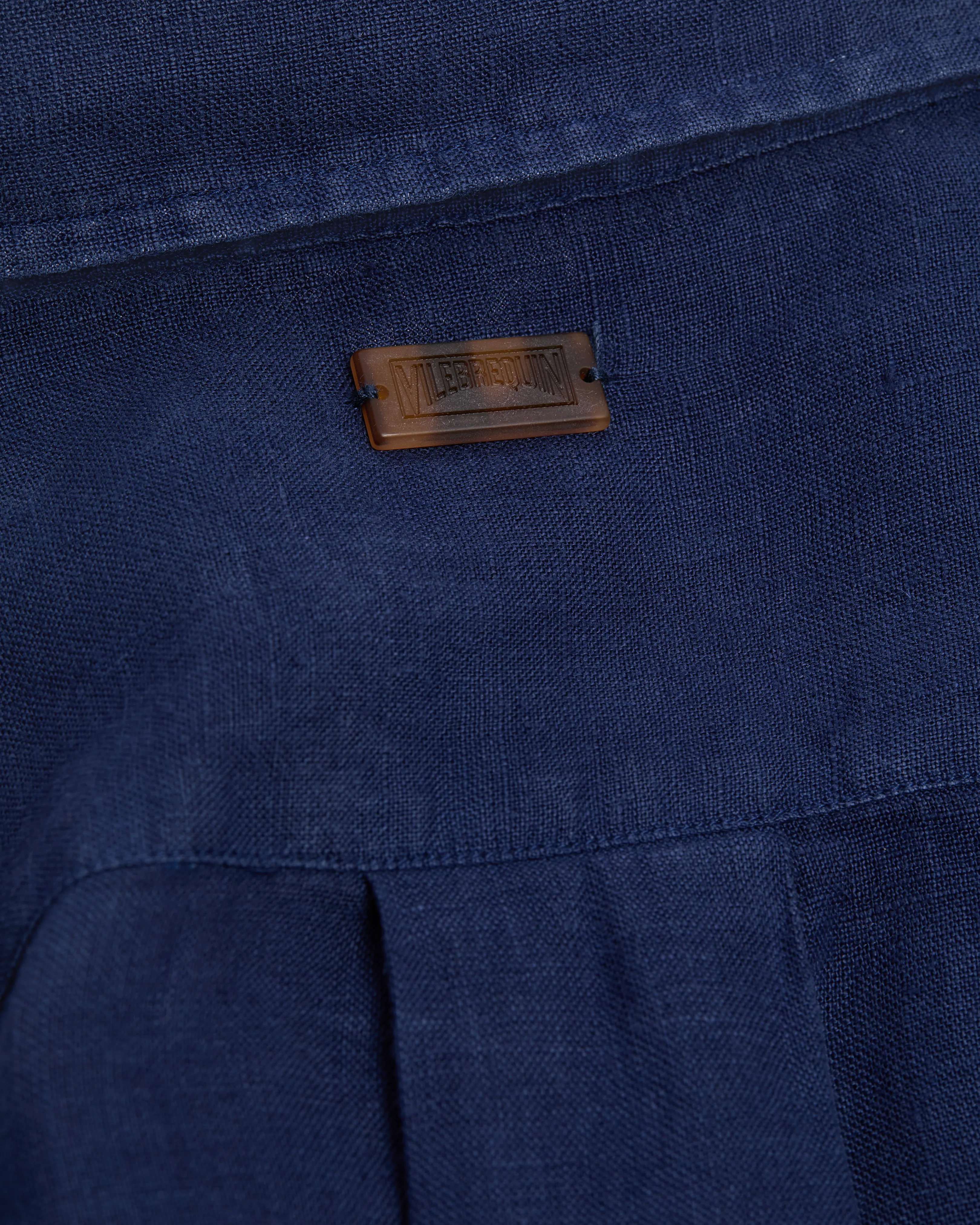 Vilebrequin - Solid Hemdkleid Aus Leinen Für Damen - Kleid - Ludovie - Blau - Größe XS – Bild 6