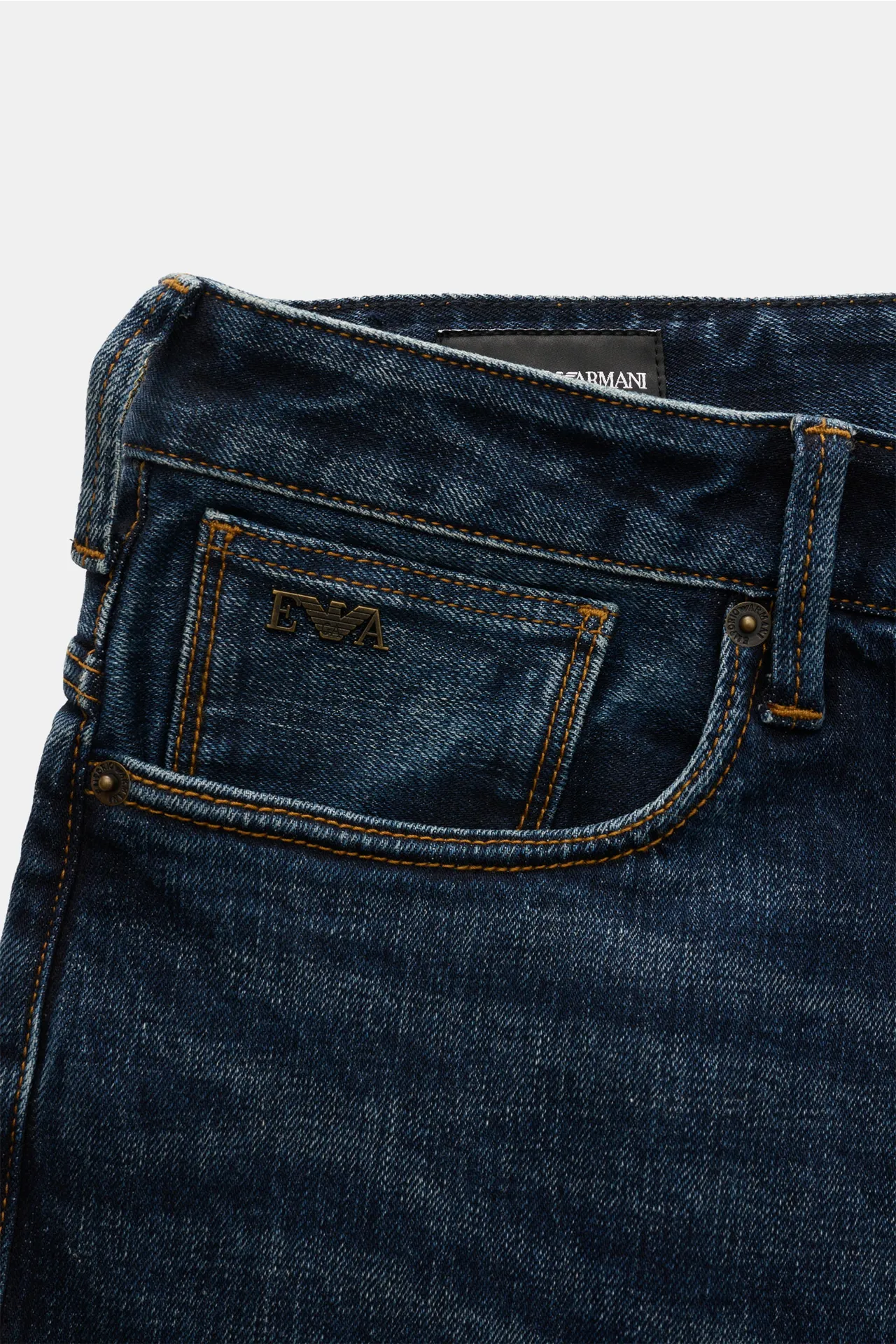 Emporio Armani - Herren - Jeans navy – Bild 5