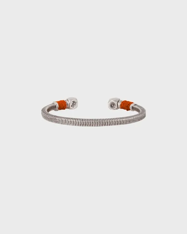 Vilebrequin - Versilbertes Jonc Armband Für Herren – Vilebrequin X Gas Bijoux - Bracelet - Sari - Orange - Größe OSFA Vilebrequin - Versilbertes Jonc Armband Für Herren – Vilebrequin X Gas Bijoux - Bracelet - Sari - Orange - Größe OSFA