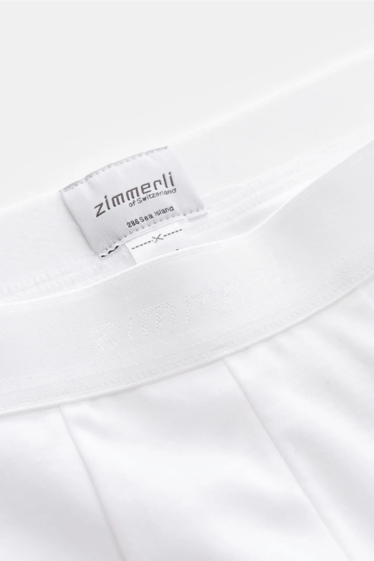 Zimmerli - Herren - Boxershorts 'Sea Island' weiß – Bild 5