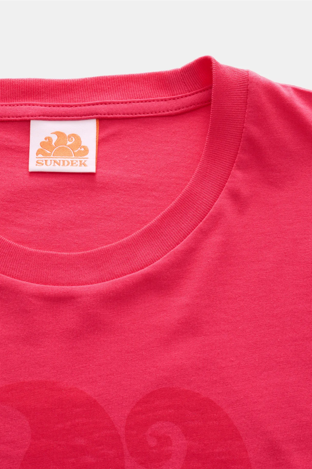 Sundek - Herren - Rundhals-T-Shirt magenta – Bild 2