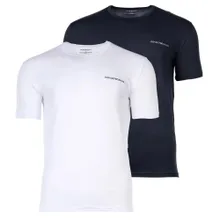 Emporio Armani - Pure Cotton 2er Pack - Größe M - blau Emporio Armani - Pure Cotton 2er Pack - Größe M - blau
