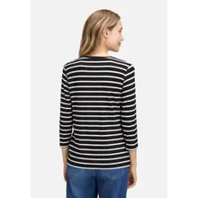 Ringelshirt mit Schmucksteinen Ringelshirt mit Schmucksteinen