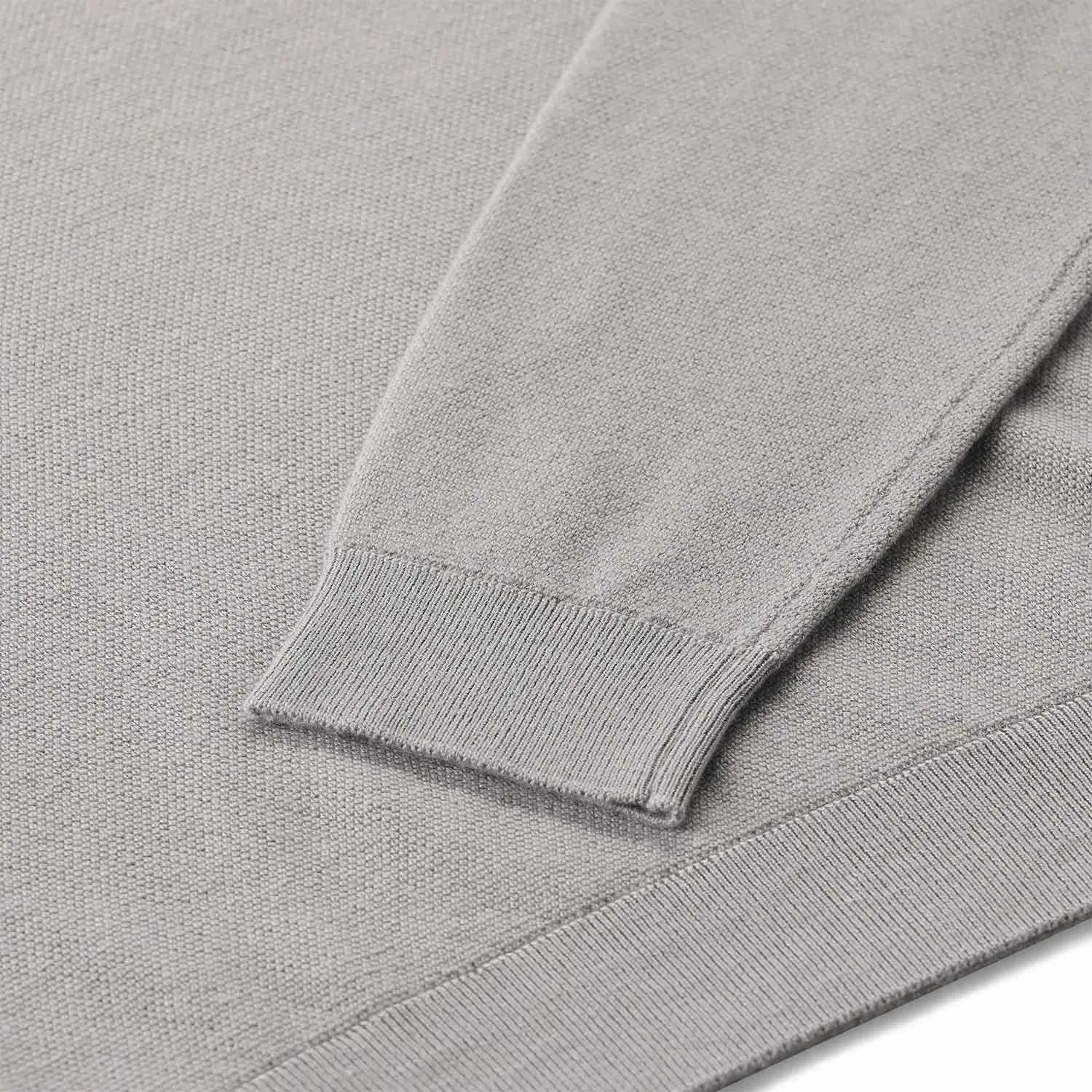 Iris von Arnim - Pullover mit Kaschmir & Seide - Größe XL - grau – Bild 2