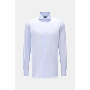 Finamore - Herren - Business Hemd %27Sergio Napoli%27 Haifisch-Kragen hellblau/weiß gestreift Finamore - Herren - Business Hemd %27Sergio Napoli%27 Haifisch-Kragen hellblau/weiß gestreift