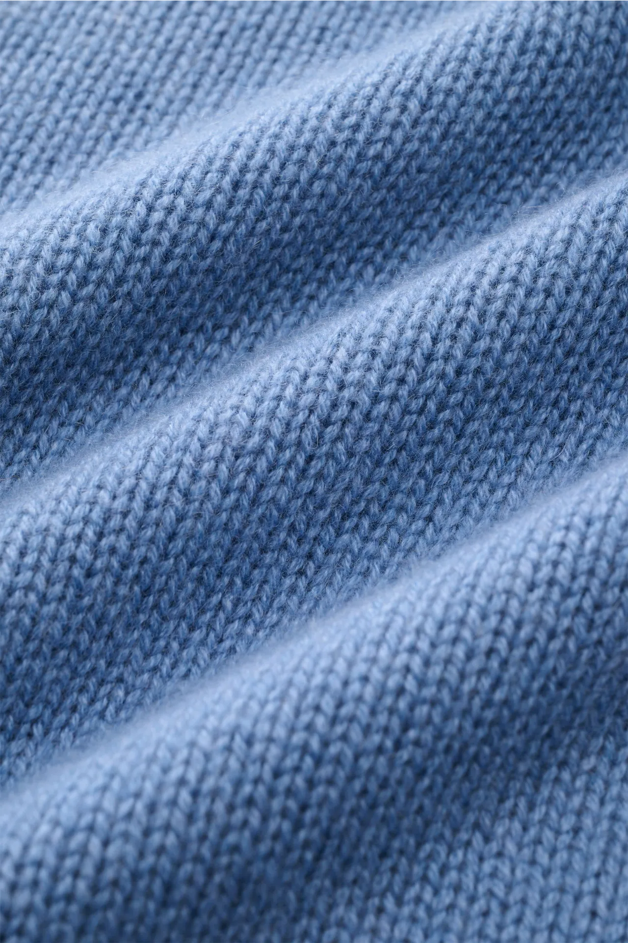 Bruno Manetti - Herren - Cashmere Rollkragenpullover rauchblau – Bild 4