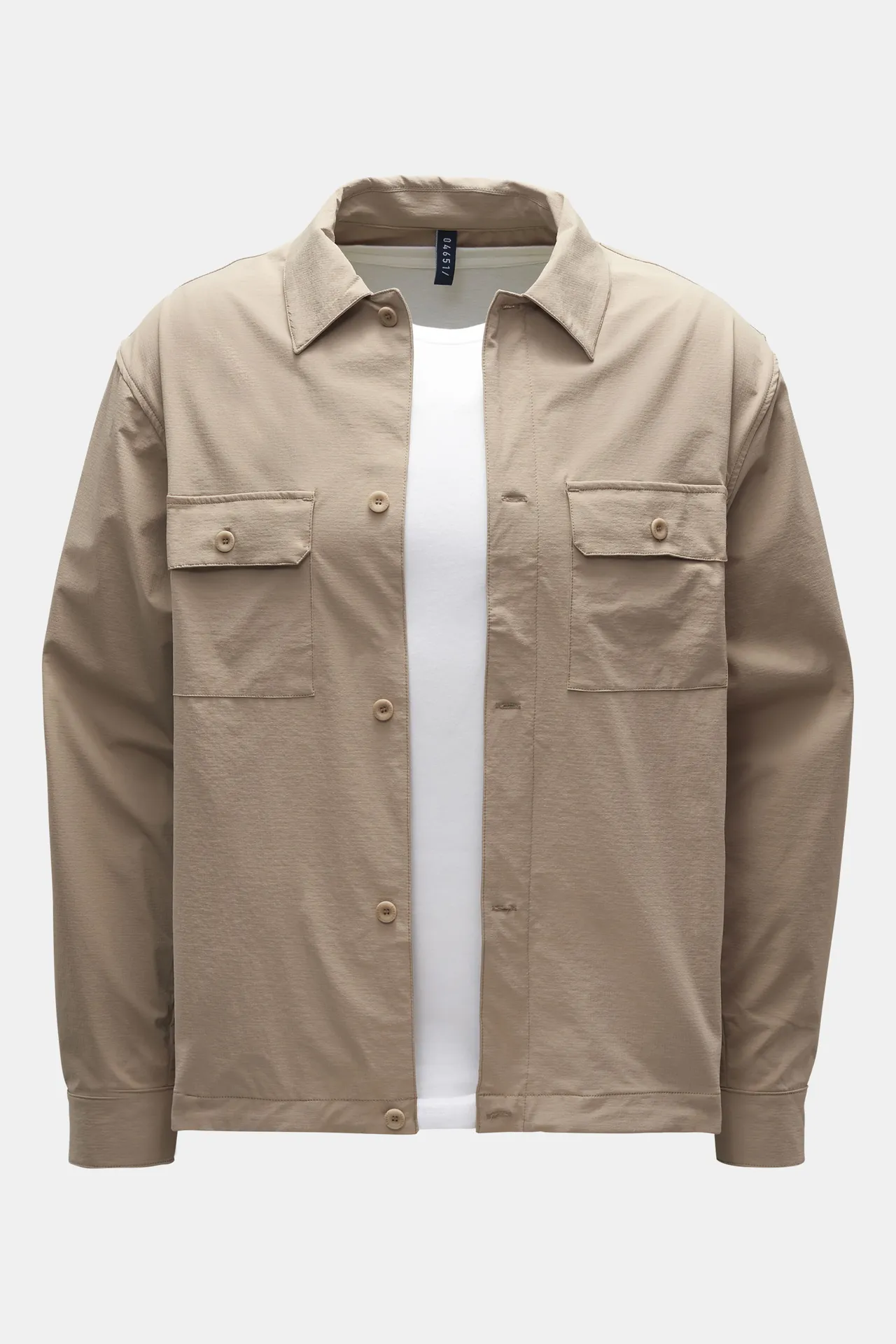 04651/ A trip in a bag - Herren - Overshirt %27Ripstop Overshirt%27 beige 04651/ A trip in a bag - Herren - Overshirt %27Ripstop Overshirt%27 beige