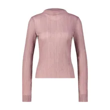 Hugo - Glänzendes Plissee-Shirt Dazriel - Größe XL - rosa Hugo - Glänzendes Plissee-Shirt Dazriel - Größe XL - rosa