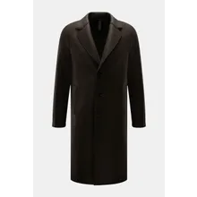 Harris Wharf London - Herren - Wollmantel dunkelbraun Harris Wharf London - Herren - Wollmantel dunkelbraun