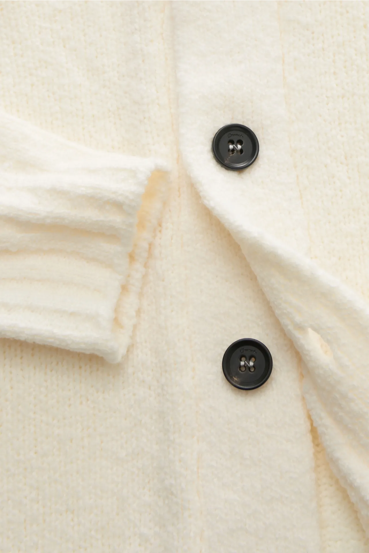 Drumohr - Herren - Merino Cardigan creme – Bild 3