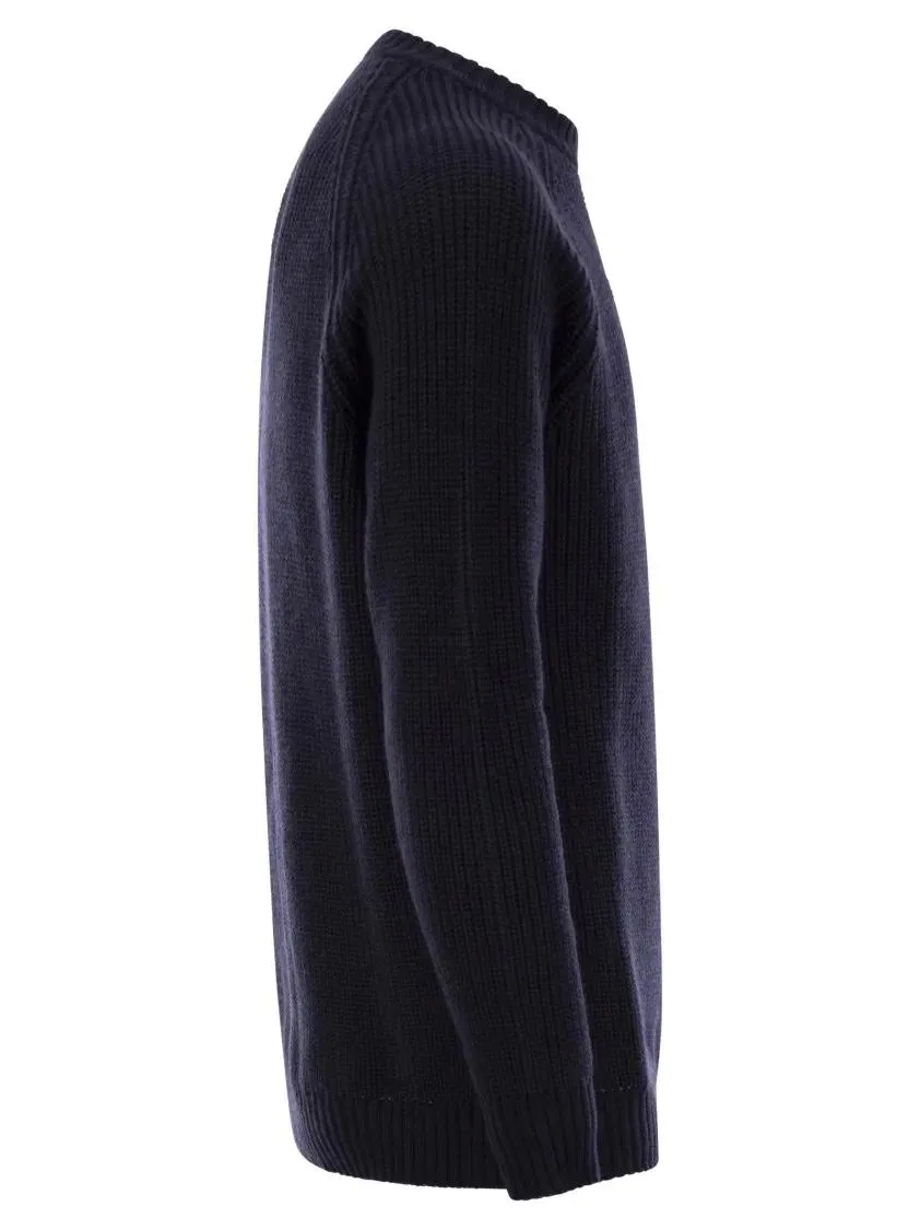 Rakki' - Rebel Crew Neck Sweater - Größe 48 - schwarz – Bild 3