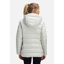 Steppjacke mit abnehmbarer Kapuze Steppjacke mit abnehmbarer Kapuze