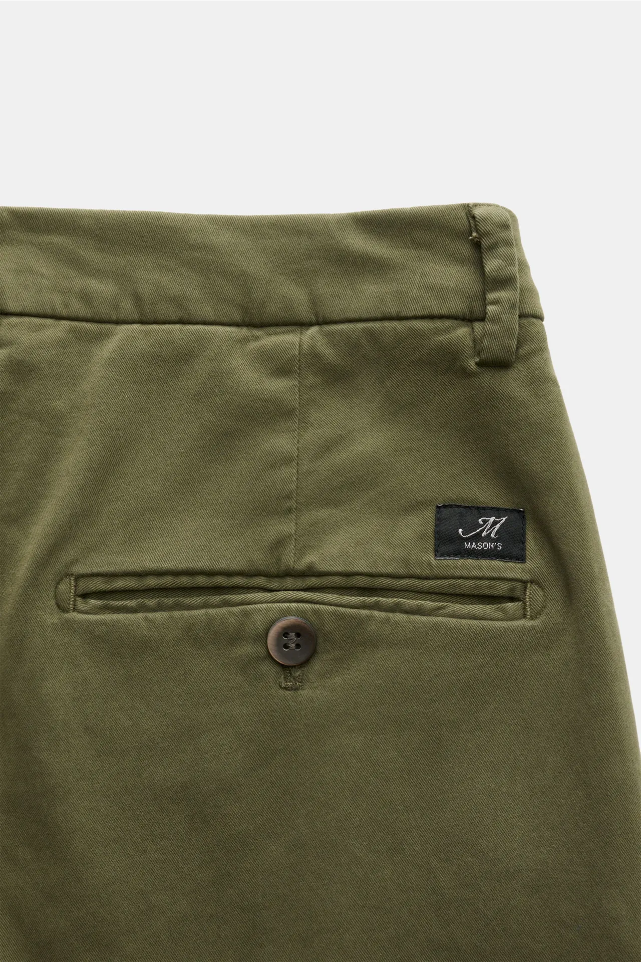 Mason's - Herren - Chino 'Torino Style' graugrün – Bild 3