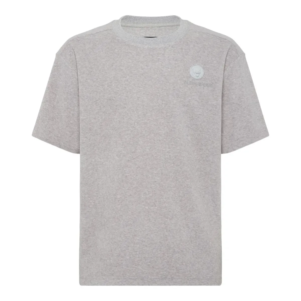 Plein Sport - T-Shirt Rundhalsausschnitt - Größe S - grau Plein Sport - T-Shirt Rundhalsausschnitt - Größe S - grau