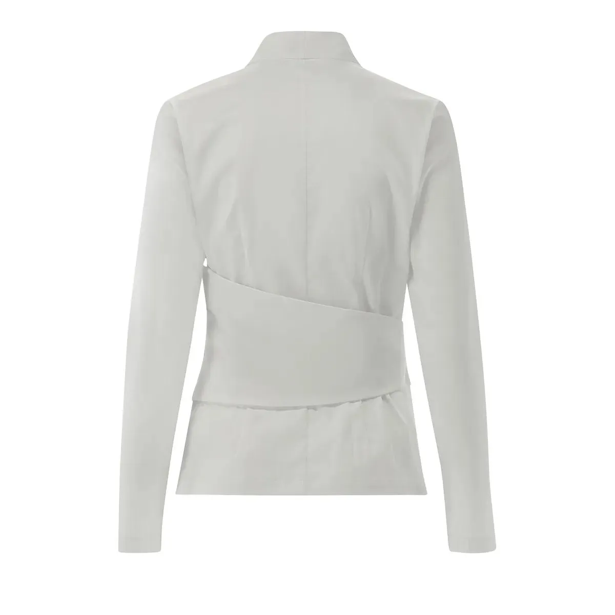 VAN LAACK - Bluse Slim Fit Uni - Größe 42 - weiß – Bild 3