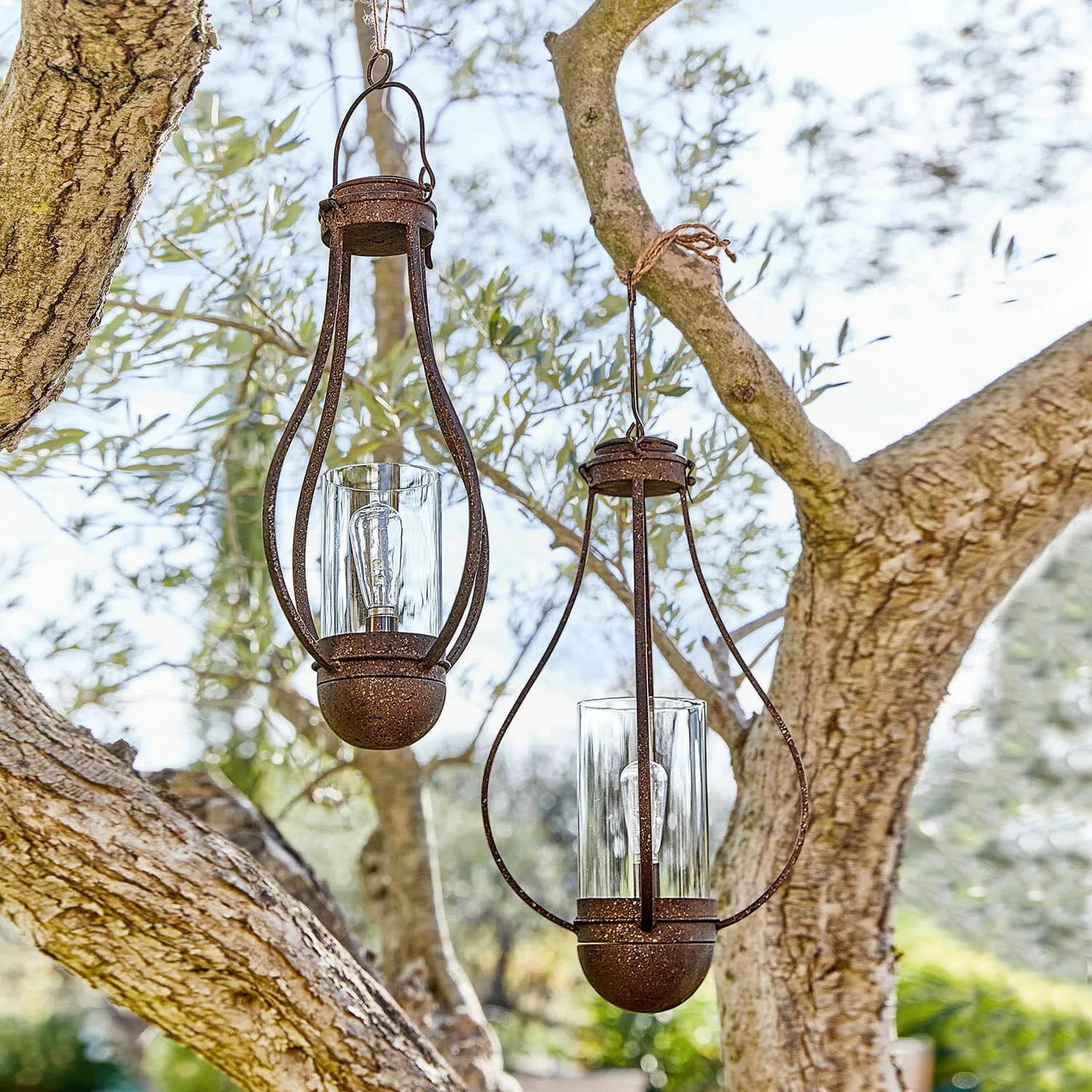 Solar-Hängelaterne 2er Set Marsa – Bild 2