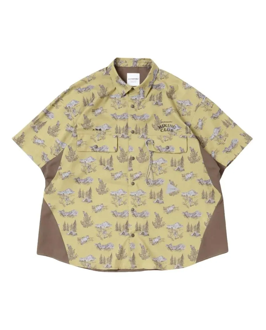 And Wander - Short Sleeve Tech Shirt - Größe S - beige And Wander - Short Sleeve Tech Shirt - Größe S - beige