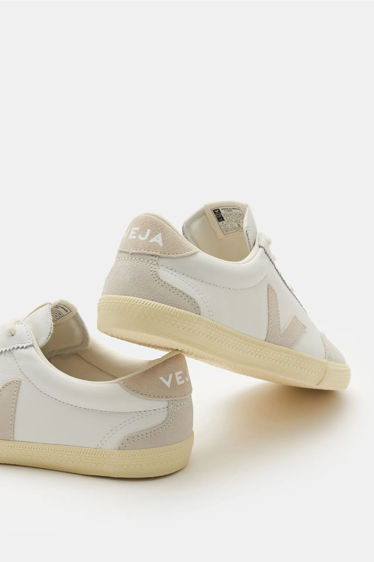 Veja - Herren - Sneaker 'Volley O.T. Leather' weiß/beige – Bild 4