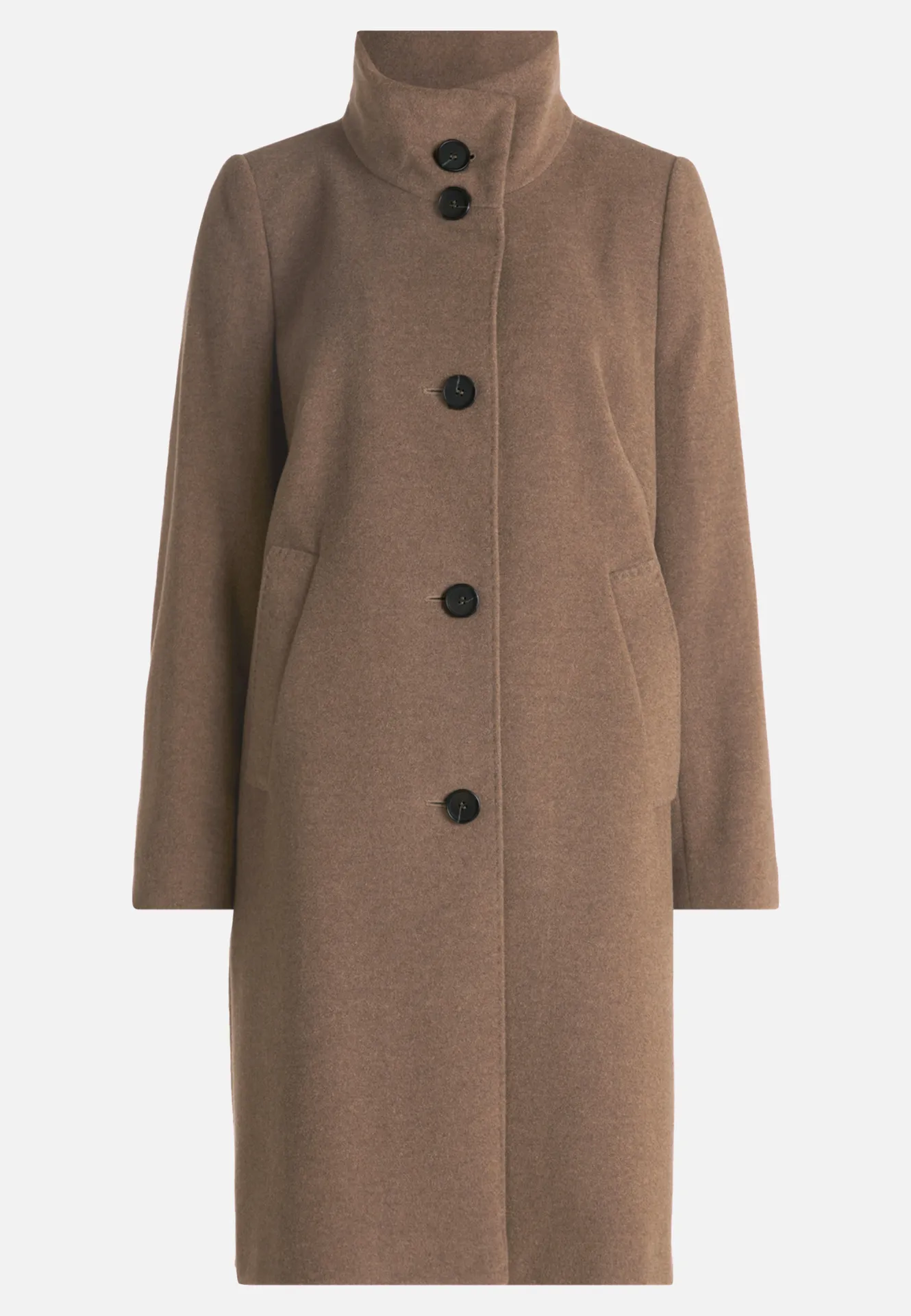 Wollmantel mit Kragen – Bild 3