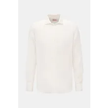 MC2 Saint Barth - Herren - Leinenhemd %27Pamplona%27 Haifisch-Kragen offwhite MC2 Saint Barth - Herren - Leinenhemd %27Pamplona%27 Haifisch-Kragen offwhite