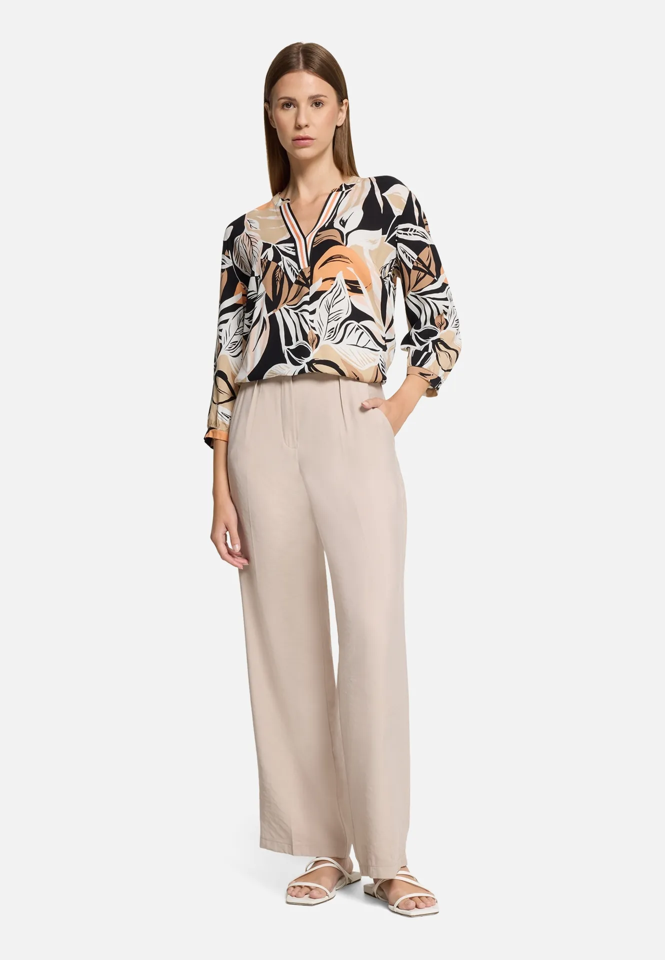 Schlupfbluse mit 3/4 Arm – Bild 2